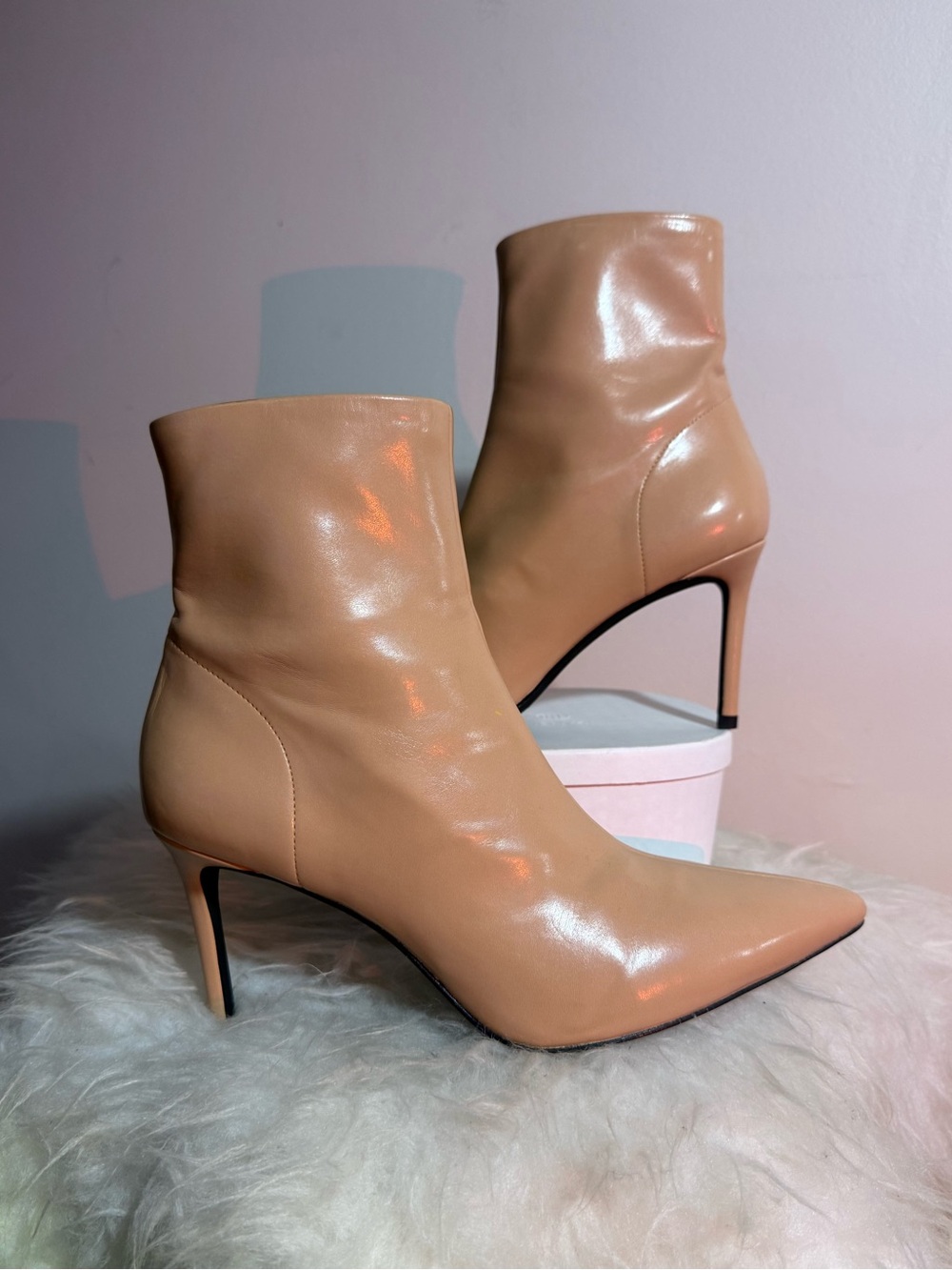 Jeffrey Campbell Nixie Pointed Toe Booties – Size 7.5 – Like New